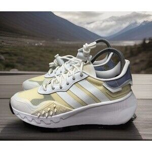 Adidas Originals Choigo Running Womens Size 5 Cloud White Silver FY6499 New